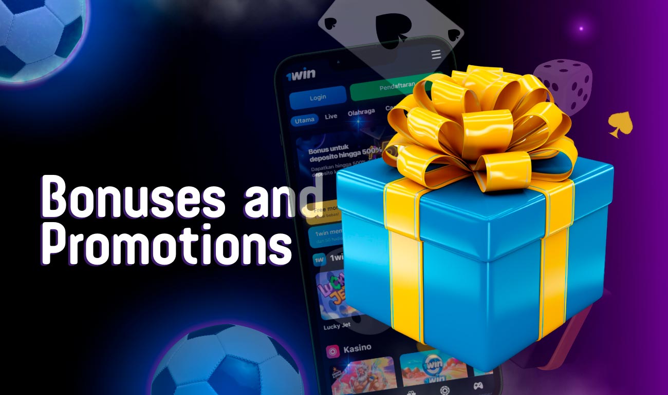 Bonus and 500% Deposit Bonus with 1win Mobile App in Indonesia