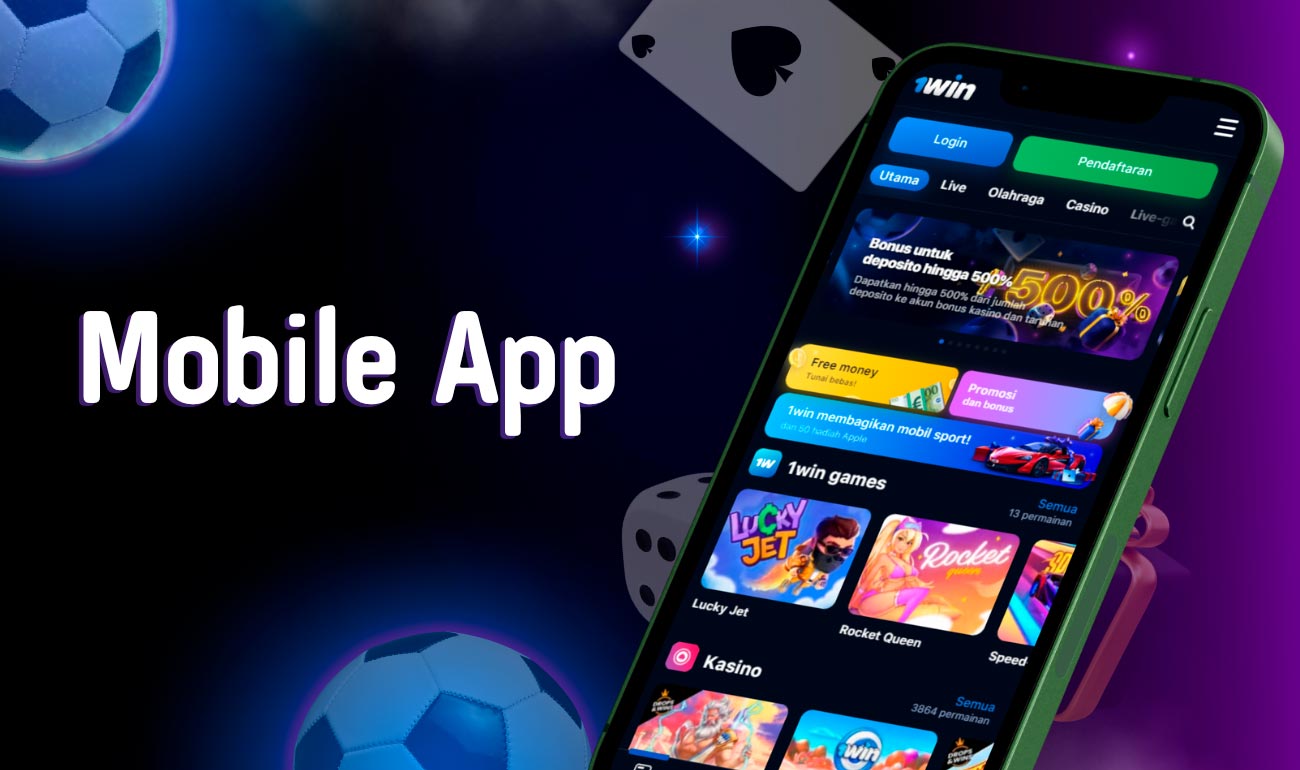 Get the full range of 1win features on the 1win mobile app for Android and iOS